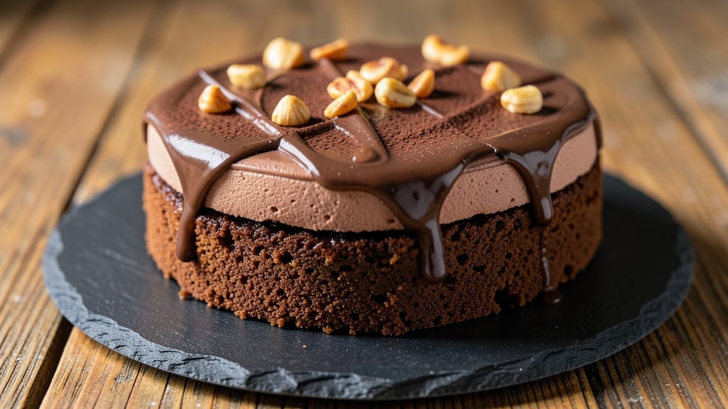 Brownie-Bottom Chocolate Mousse Cake Recipe: Triple-Layered Decadence With Crispy Base