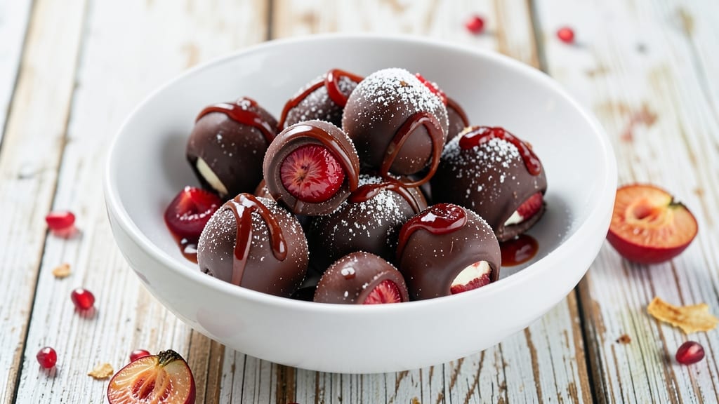 Cherry Chocolate Balls Recipe: No-Bake Fudgy Bites in 15 Minutes