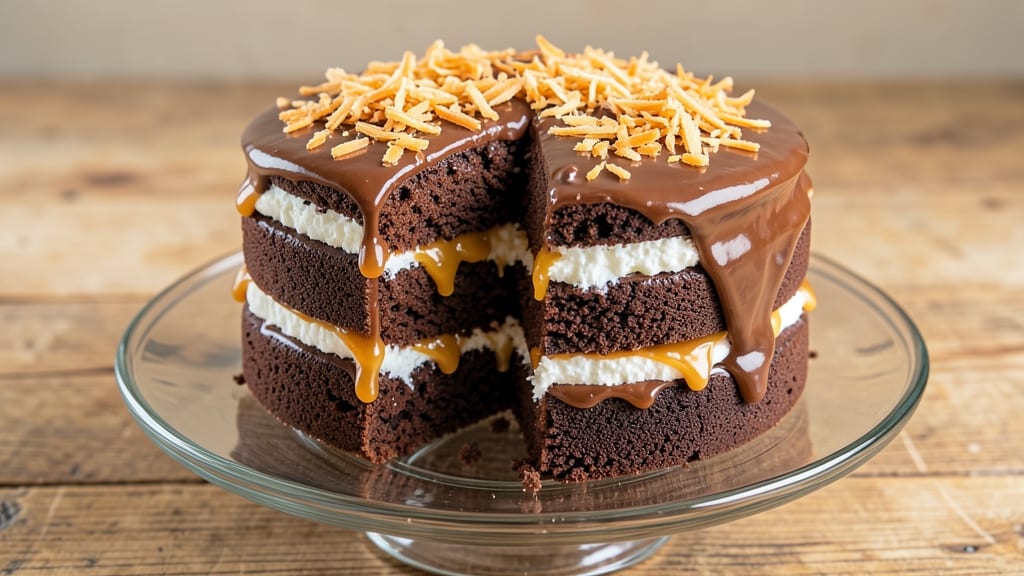 Bounty Chocolate Cake Recipe: Tropical Coconut-Covered Magic