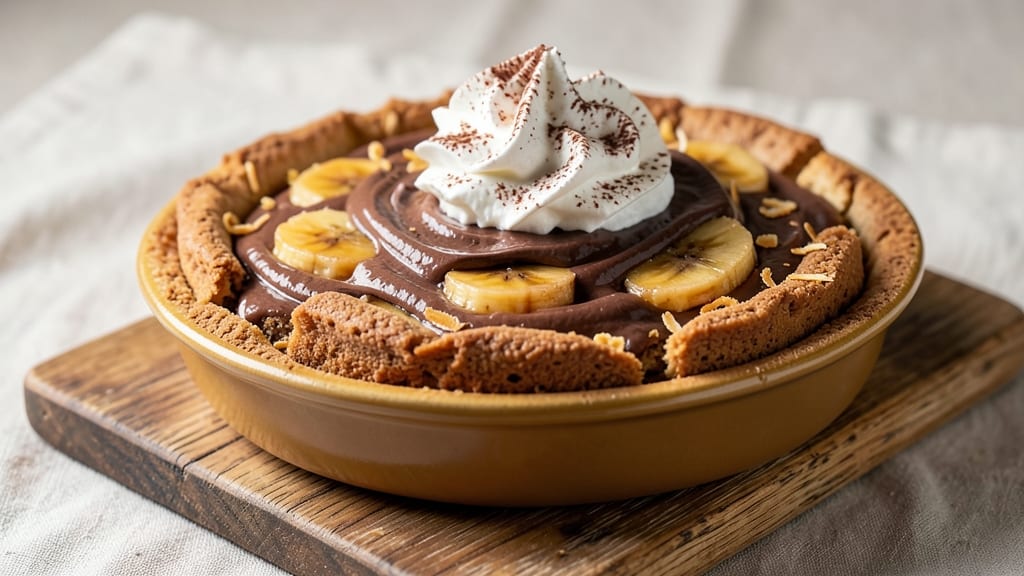 Banana Chocolate Pudding Pie Recipe: Triple-Layered Magic With Coffee-Infused Crunch