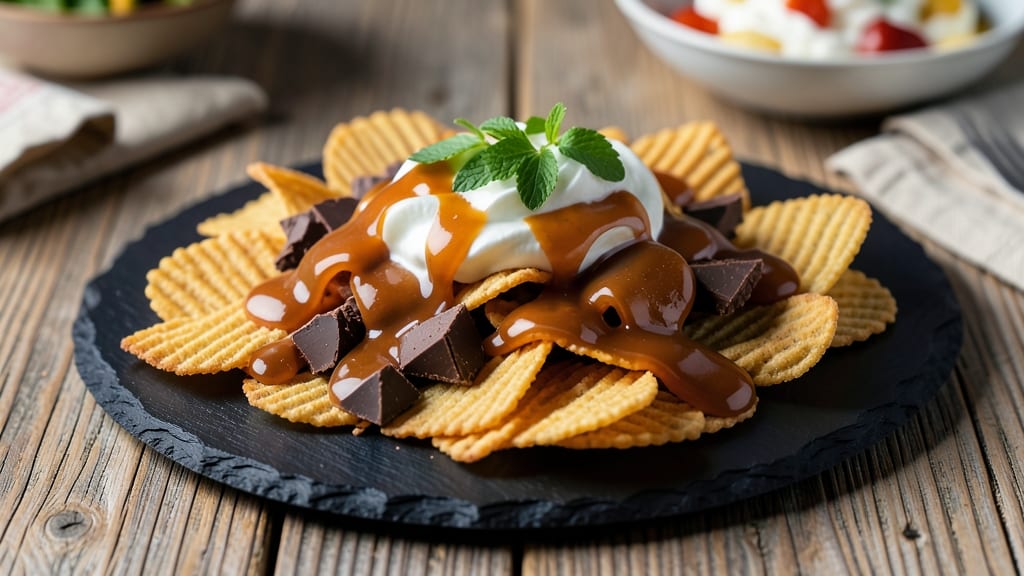 Caramel Chocolate Fritos Recipe: Crunchy Corn Meets Molten Sweetness