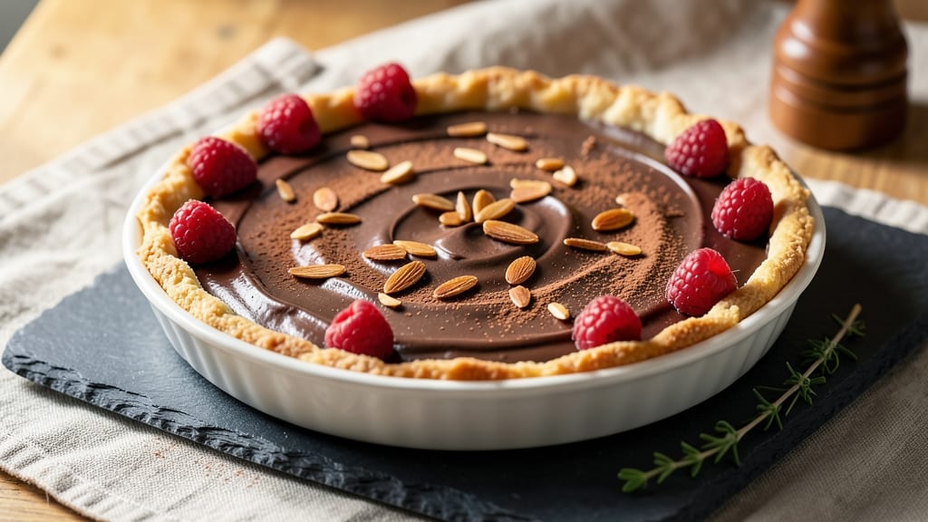 Bitter Chocolate Tart Recipe: Deep Cocoa Crunch With Secret Coffee Boost